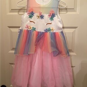 Magical Pastel Unicorn Kids Costume